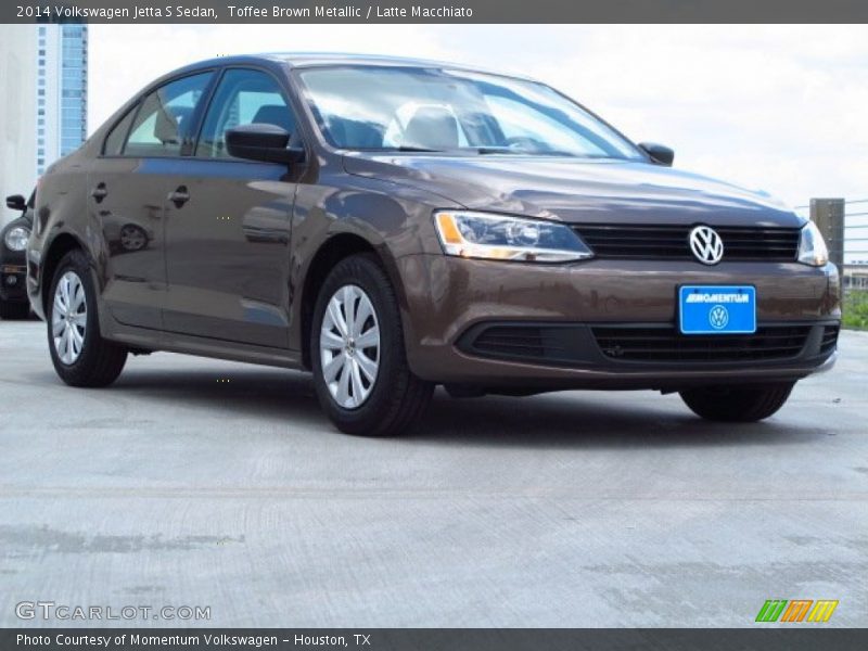 Toffee Brown Metallic / Latte Macchiato 2014 Volkswagen Jetta S Sedan