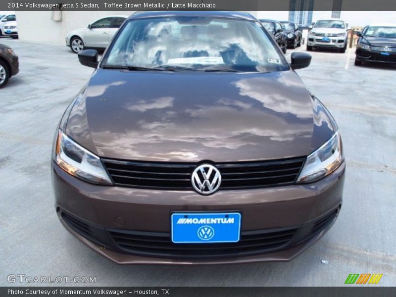 Toffee Brown Metallic / Latte Macchiato 2014 Volkswagen Jetta S Sedan