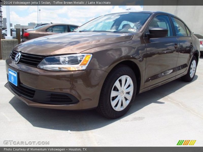 Toffee Brown Metallic / Latte Macchiato 2014 Volkswagen Jetta S Sedan