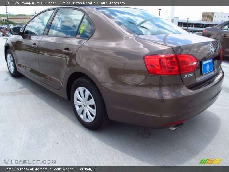 Toffee Brown Metallic / Latte Macchiato 2014 Volkswagen Jetta S Sedan