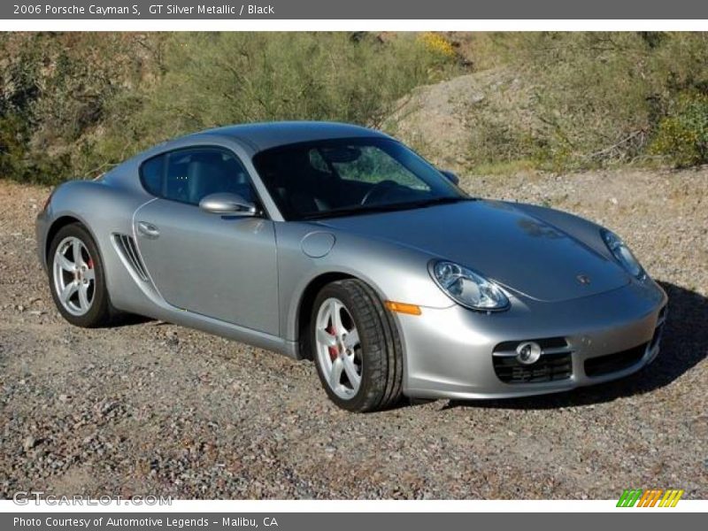 GT Silver Metallic / Black 2006 Porsche Cayman S