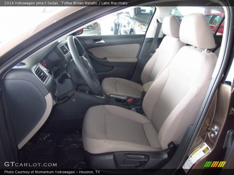 Toffee Brown Metallic / Latte Macchiato 2014 Volkswagen Jetta S Sedan