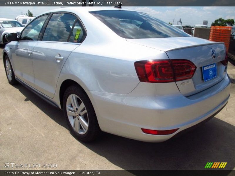 Reflex Silver Metallic / Titan Black 2014 Volkswagen Jetta SEL Sedan