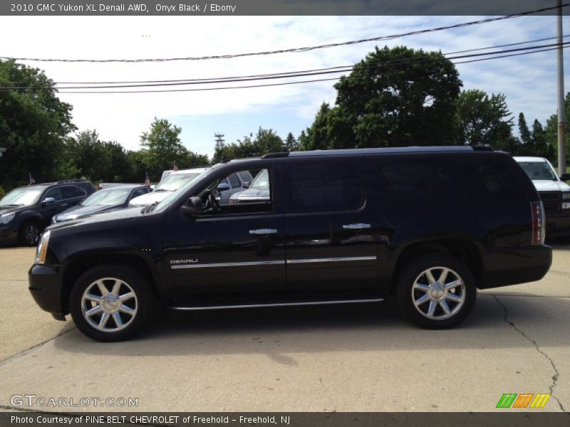 Onyx Black / Ebony 2010 GMC Yukon XL Denali AWD