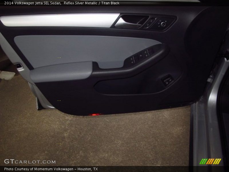Reflex Silver Metallic / Titan Black 2014 Volkswagen Jetta SEL Sedan