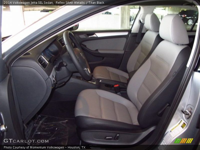 Reflex Silver Metallic / Titan Black 2014 Volkswagen Jetta SEL Sedan