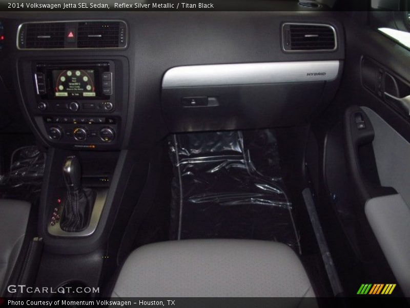 Reflex Silver Metallic / Titan Black 2014 Volkswagen Jetta SEL Sedan