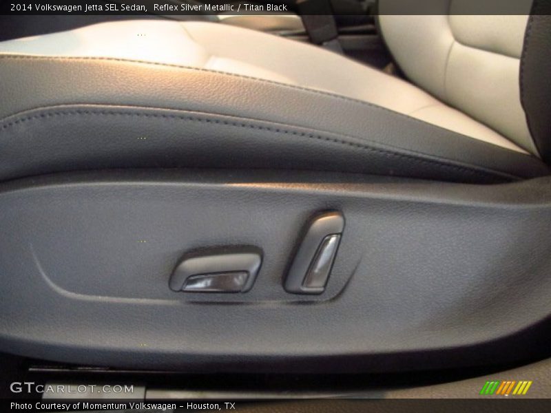 Reflex Silver Metallic / Titan Black 2014 Volkswagen Jetta SEL Sedan