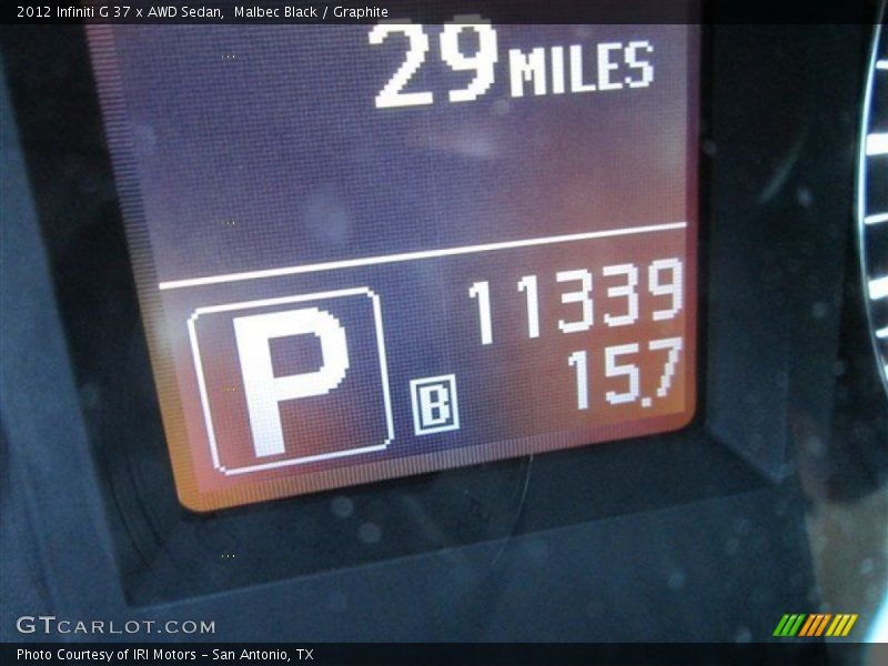 Malbec Black / Graphite 2012 Infiniti G 37 x AWD Sedan