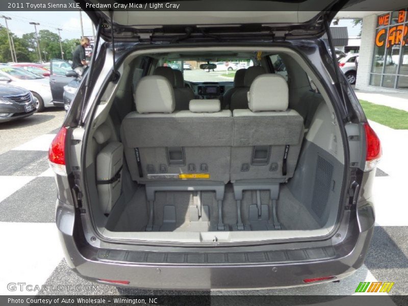 Predawn Gray Mica / Light Gray 2011 Toyota Sienna XLE