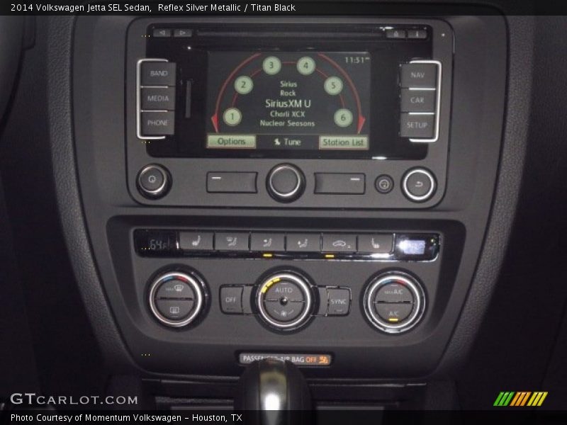 Reflex Silver Metallic / Titan Black 2014 Volkswagen Jetta SEL Sedan