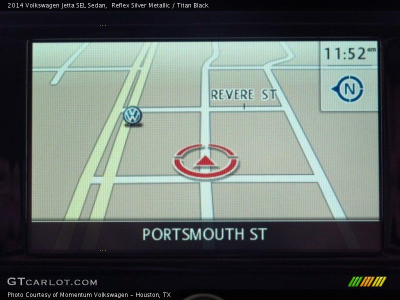 Reflex Silver Metallic / Titan Black 2014 Volkswagen Jetta SEL Sedan