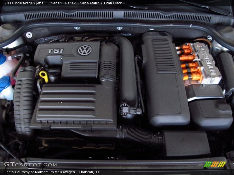 Reflex Silver Metallic / Titan Black 2014 Volkswagen Jetta SEL Sedan