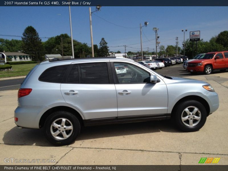 Silver Blue / Gray 2007 Hyundai Santa Fe GLS 4WD