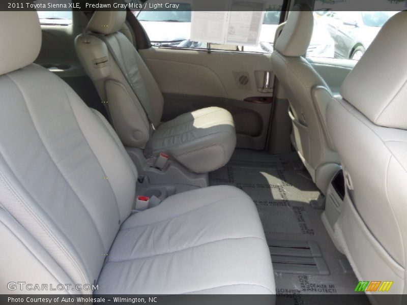 Predawn Gray Mica / Light Gray 2011 Toyota Sienna XLE