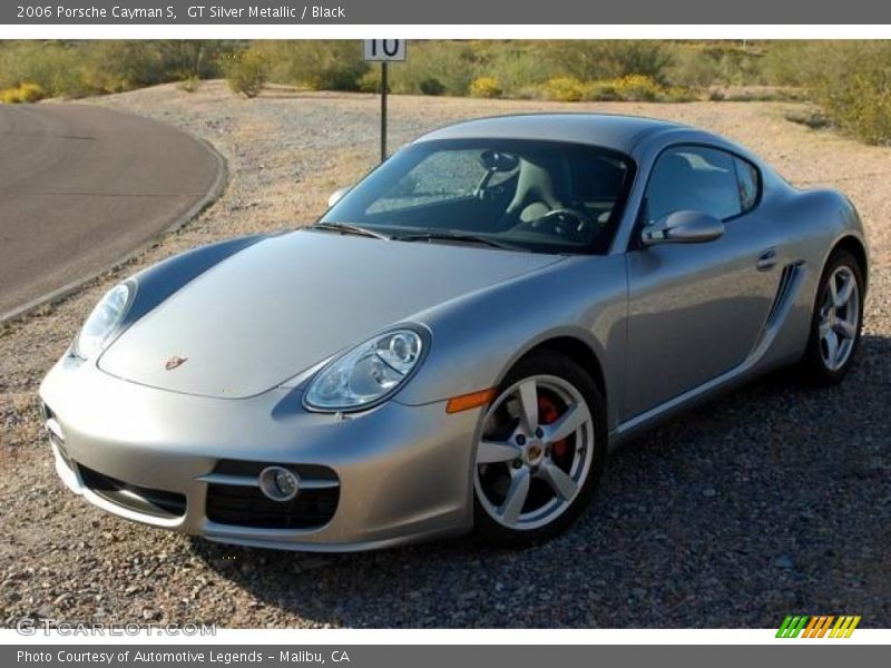 GT Silver Metallic / Black 2006 Porsche Cayman S