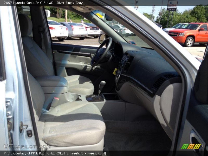 Silver Blue / Gray 2007 Hyundai Santa Fe GLS 4WD