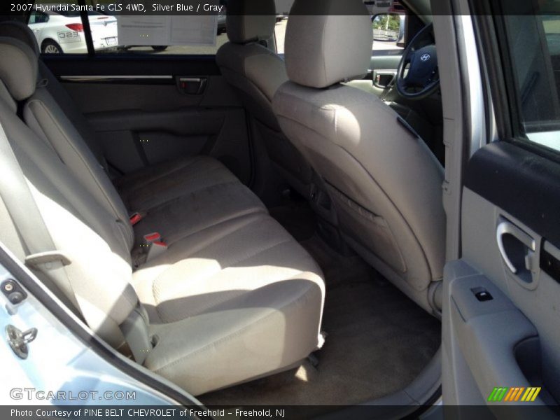 Silver Blue / Gray 2007 Hyundai Santa Fe GLS 4WD