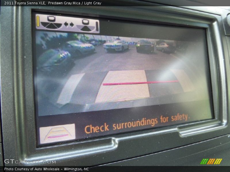 Predawn Gray Mica / Light Gray 2011 Toyota Sienna XLE