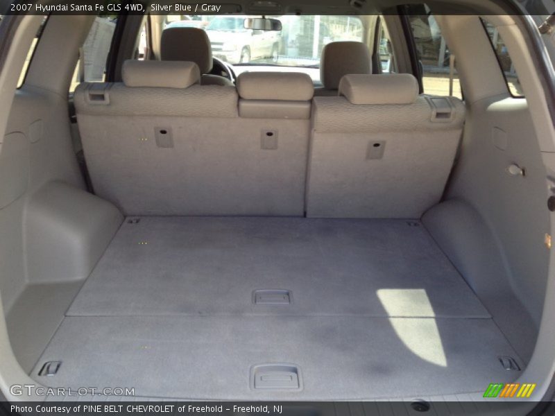 Silver Blue / Gray 2007 Hyundai Santa Fe GLS 4WD