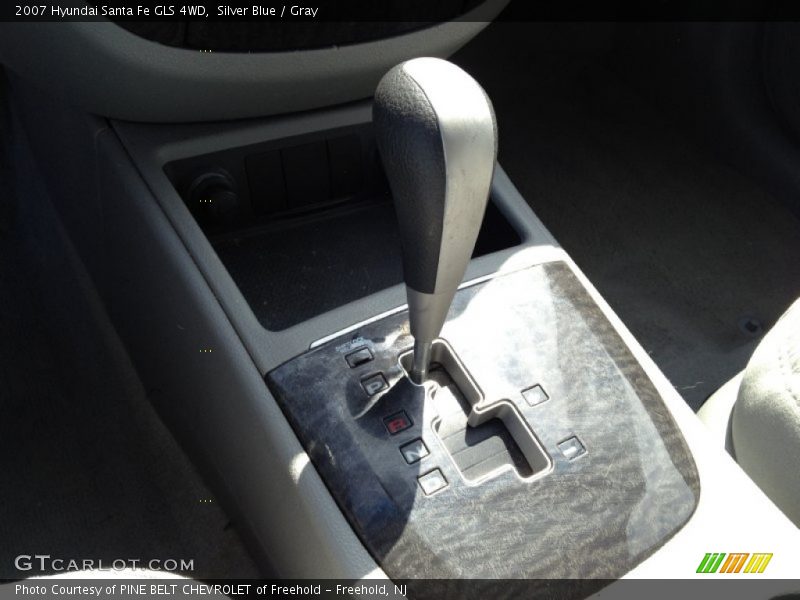 Silver Blue / Gray 2007 Hyundai Santa Fe GLS 4WD