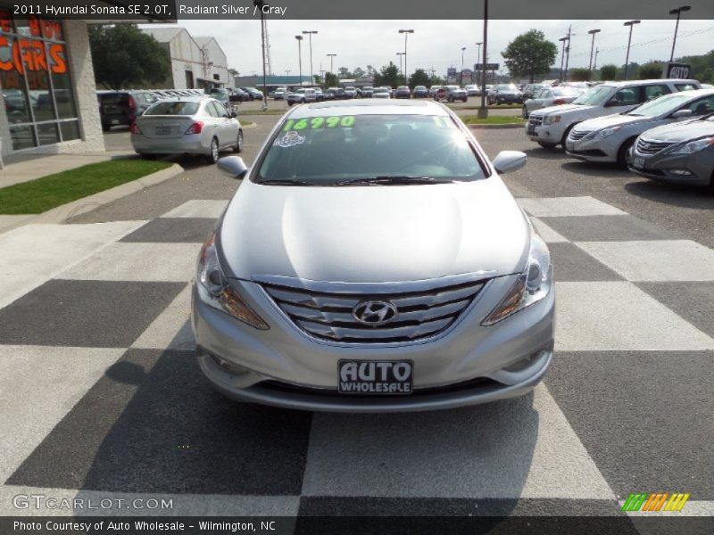 Radiant Silver / Gray 2011 Hyundai Sonata SE 2.0T