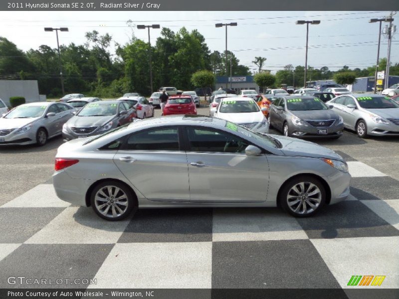 Radiant Silver / Gray 2011 Hyundai Sonata SE 2.0T