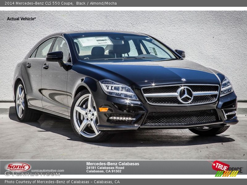 Black / Almond/Mocha 2014 Mercedes-Benz CLS 550 Coupe