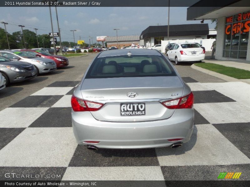 Radiant Silver / Gray 2011 Hyundai Sonata SE 2.0T