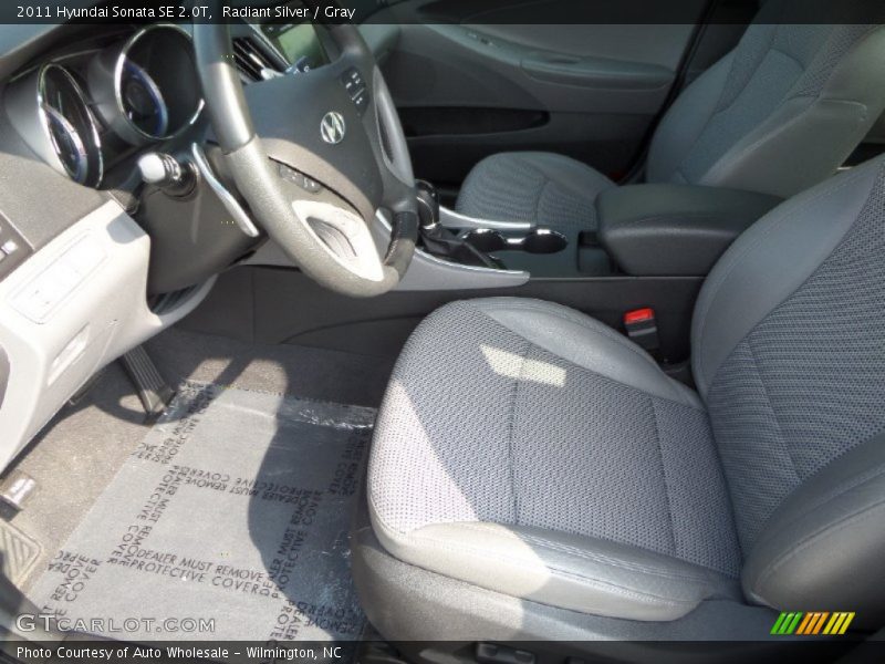 Radiant Silver / Gray 2011 Hyundai Sonata SE 2.0T