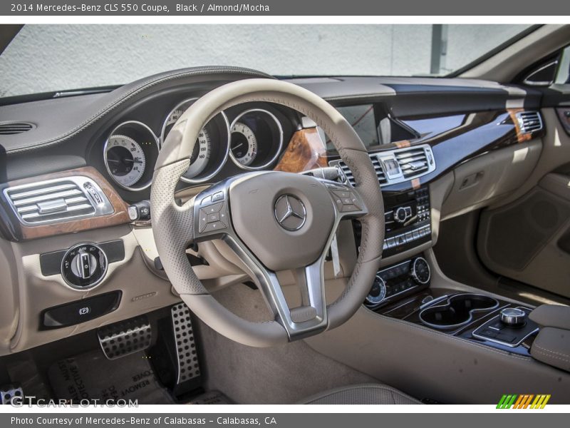 Black / Almond/Mocha 2014 Mercedes-Benz CLS 550 Coupe
