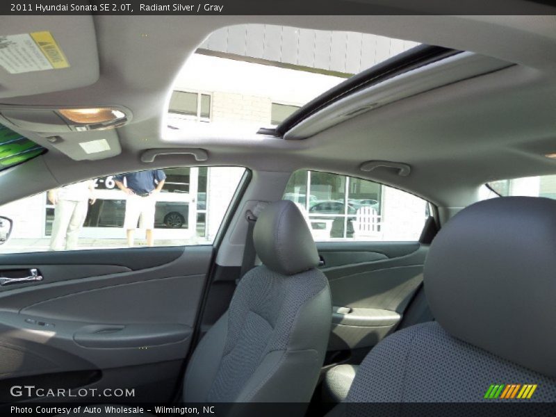 Radiant Silver / Gray 2011 Hyundai Sonata SE 2.0T