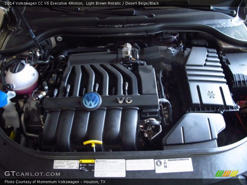  2014 CC V6 Executive 4Motion Engine - 3.6 Liter FSI DOHC 24-Valve VVT V6