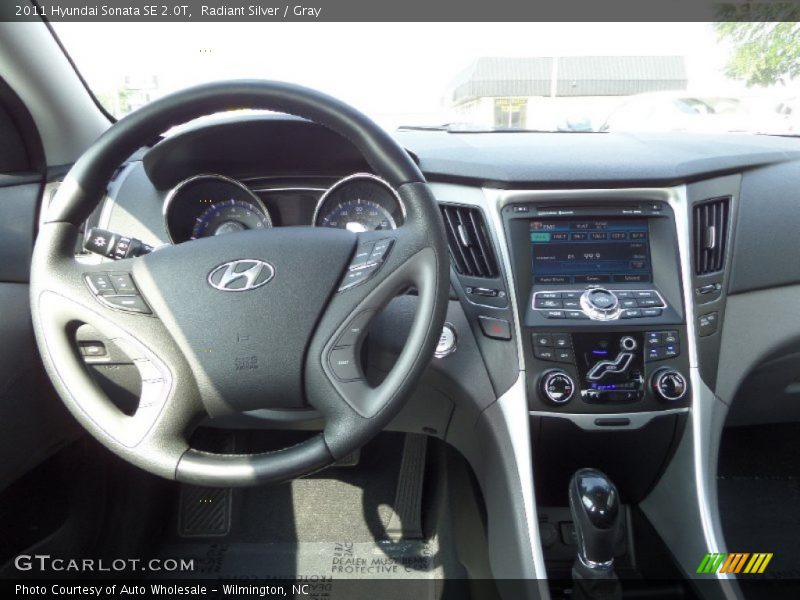 Radiant Silver / Gray 2011 Hyundai Sonata SE 2.0T