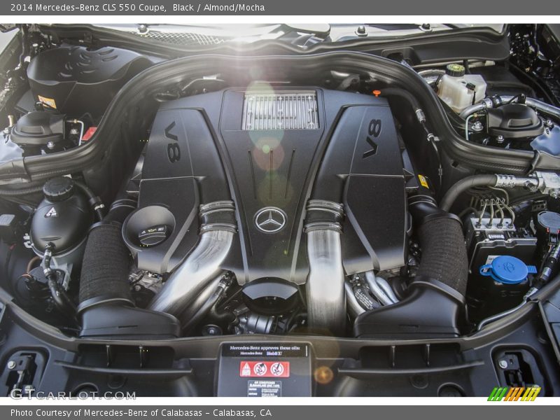 Black / Almond/Mocha 2014 Mercedes-Benz CLS 550 Coupe