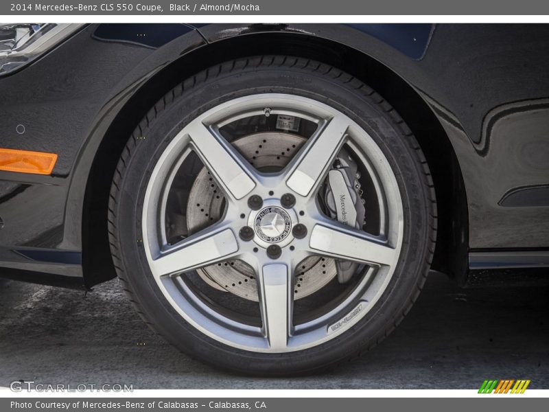 Black / Almond/Mocha 2014 Mercedes-Benz CLS 550 Coupe