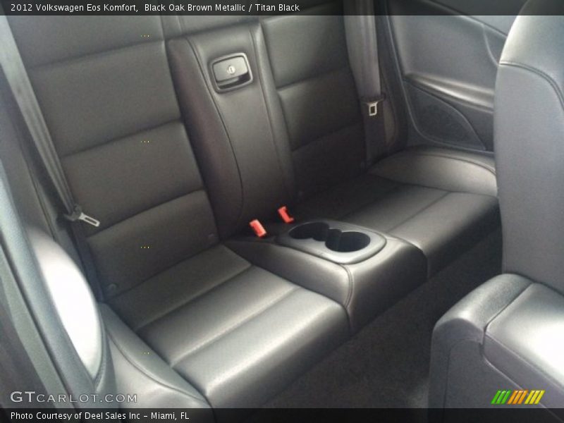 Black Oak Brown Metallic / Titan Black 2012 Volkswagen Eos Komfort