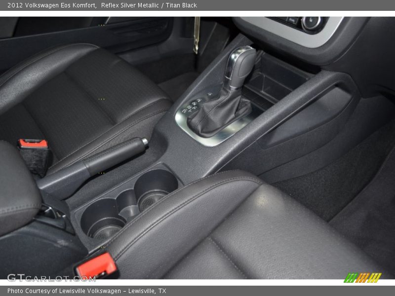 Reflex Silver Metallic / Titan Black 2012 Volkswagen Eos Komfort