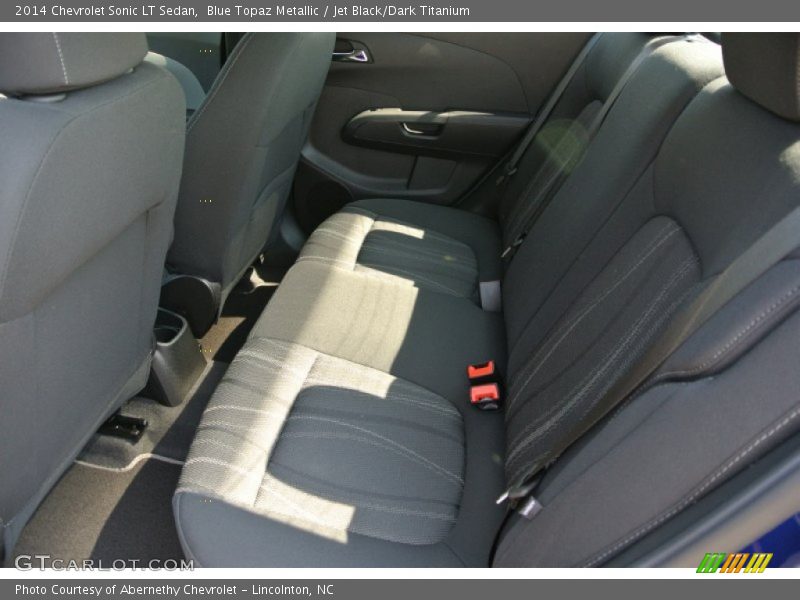 Blue Topaz Metallic / Jet Black/Dark Titanium 2014 Chevrolet Sonic LT Sedan