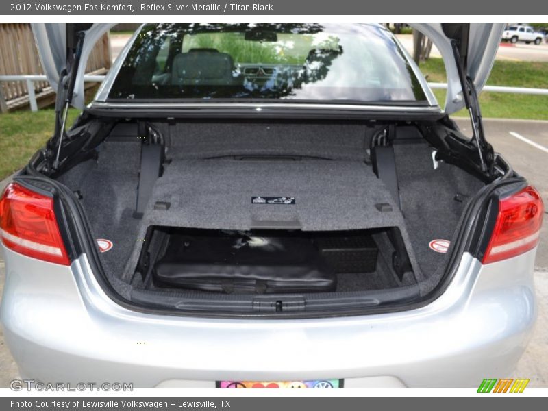 Reflex Silver Metallic / Titan Black 2012 Volkswagen Eos Komfort