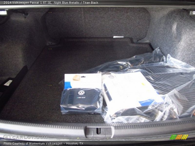 Night Blue Metallic / Titan Black 2014 Volkswagen Passat 1.8T SE