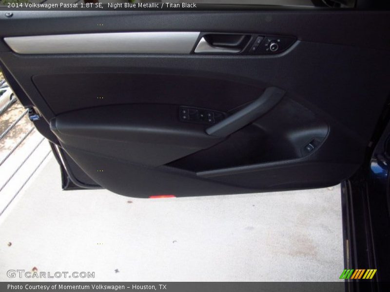 Night Blue Metallic / Titan Black 2014 Volkswagen Passat 1.8T SE