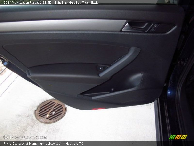 Night Blue Metallic / Titan Black 2014 Volkswagen Passat 1.8T SE