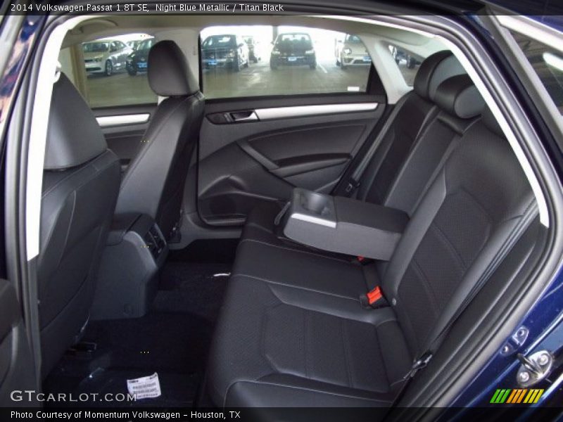 Night Blue Metallic / Titan Black 2014 Volkswagen Passat 1.8T SE