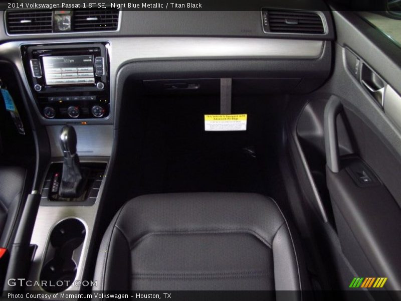 Night Blue Metallic / Titan Black 2014 Volkswagen Passat 1.8T SE