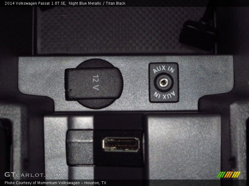 Night Blue Metallic / Titan Black 2014 Volkswagen Passat 1.8T SE