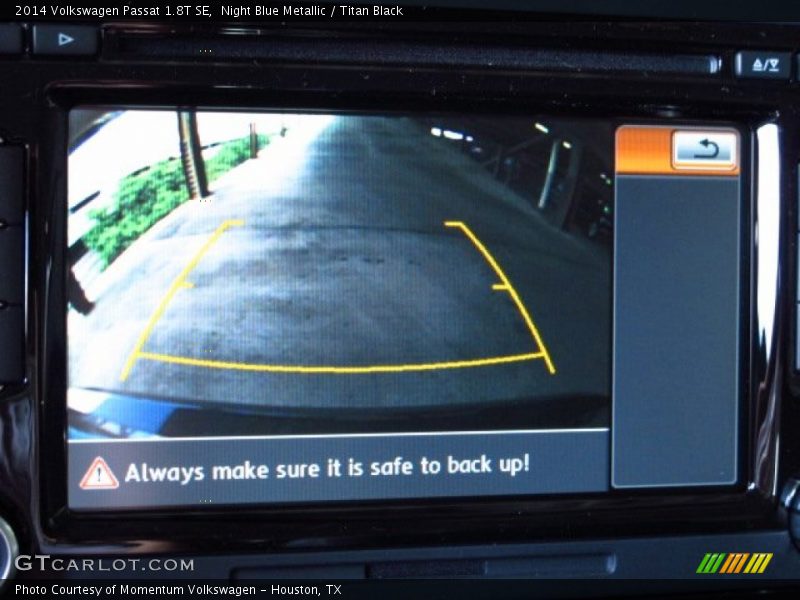 Night Blue Metallic / Titan Black 2014 Volkswagen Passat 1.8T SE