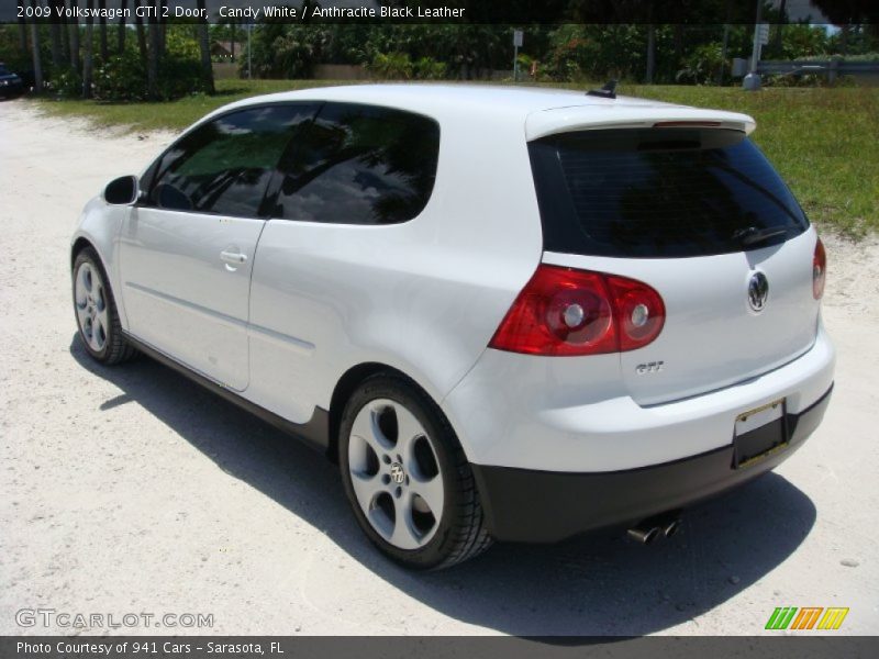Candy White / Anthracite Black Leather 2009 Volkswagen GTI 2 Door