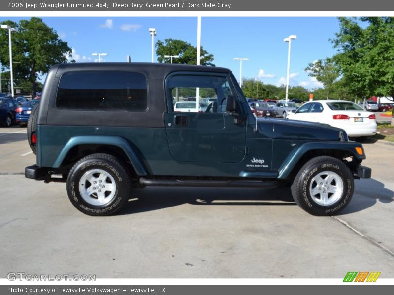  2006 Wrangler Unlimited 4x4 Deep Beryl Green Pearl