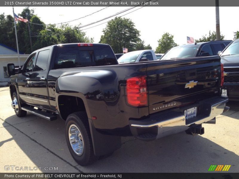 Black / Jet Black 2015 Chevrolet Silverado 3500HD LTZ Crew Cab Dual Rear Wheel 4x4